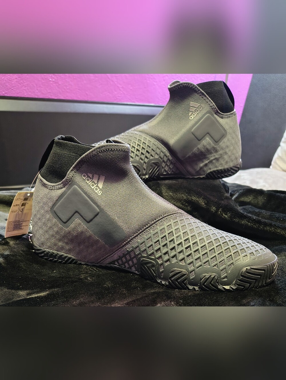 *NWT** (ADIDAS) --Stycon-- 'Grey True Orange'... - Picture 2 of 9